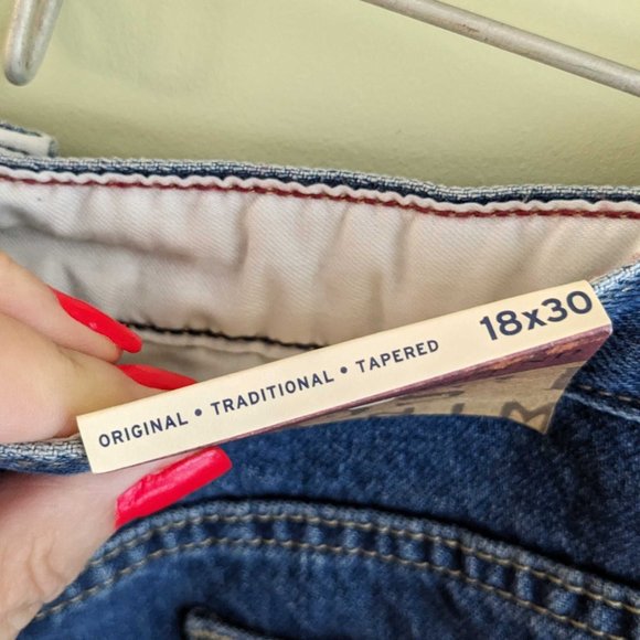 Lands' End Jeans, size 18x30 - Picture 3 of 4